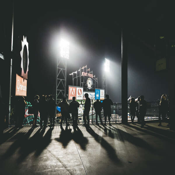 Busy ballpark
