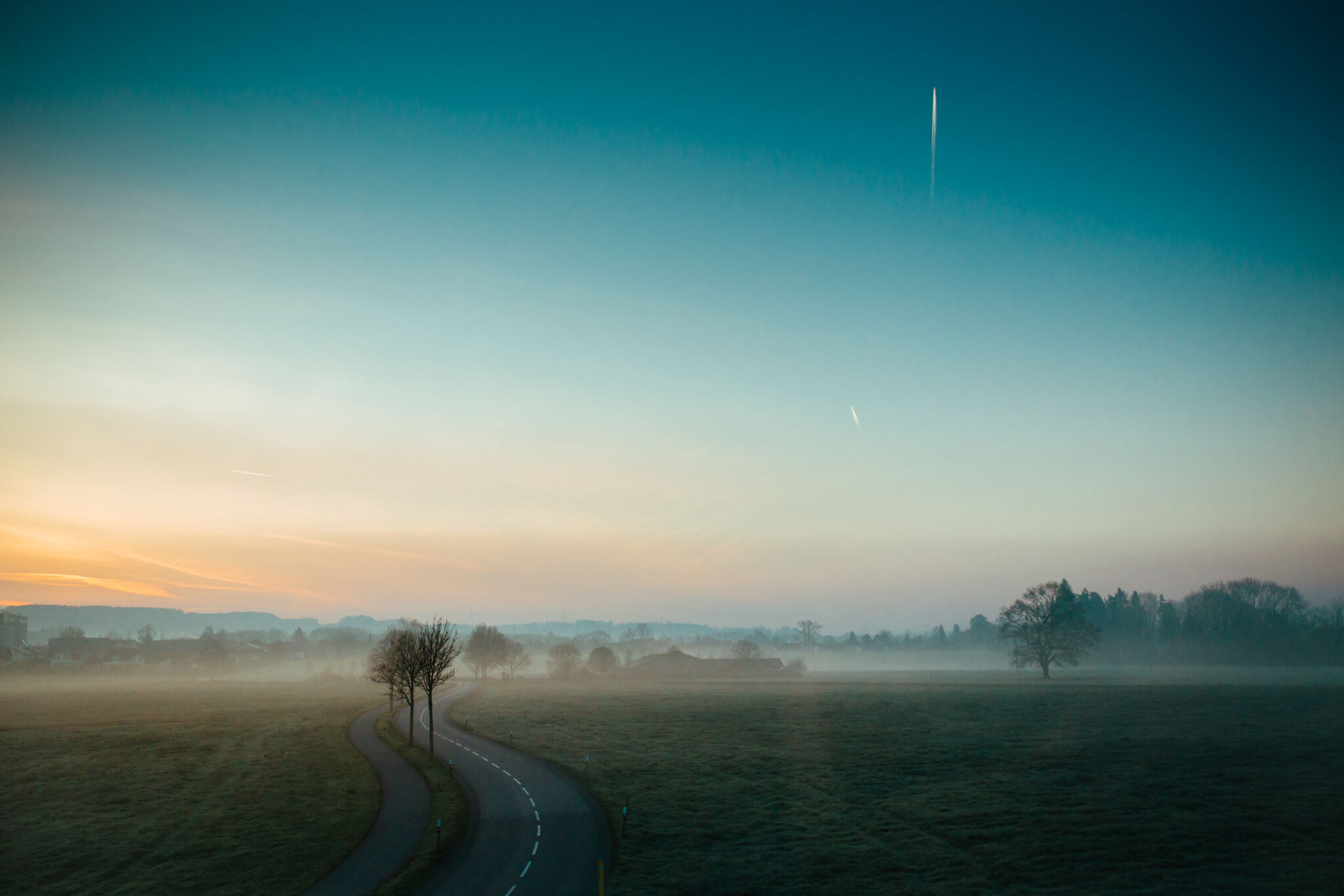 Early Worm Sunrise