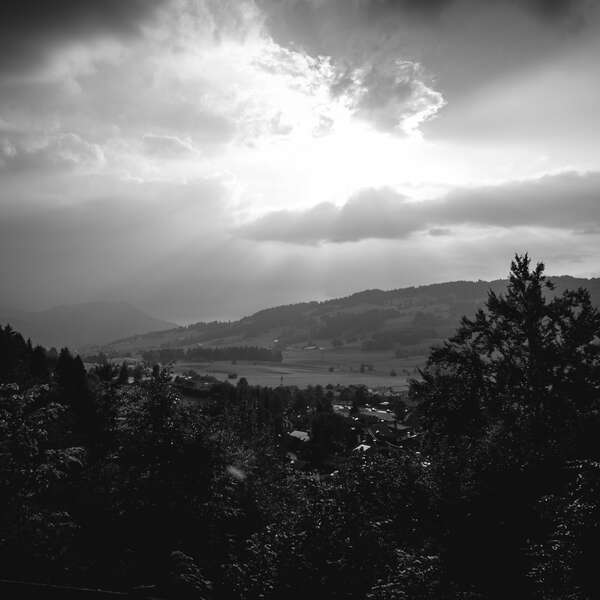 Dramatic sunset